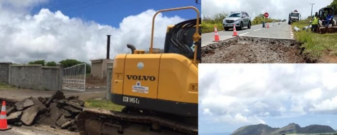 Infrastructures : travaux entrepris sur la route reliant Hollyrood à Beau-Songes