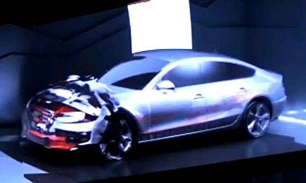 Watch this Audi Transform into a Moving Picture Show