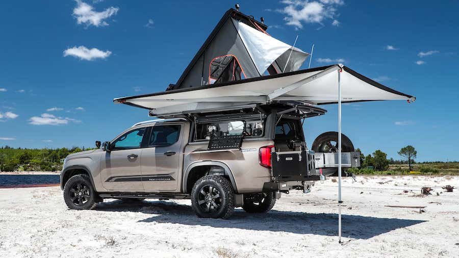 2023 VW Amarok Camper Debuts With Lifted Suspension, All-Terrain Tires