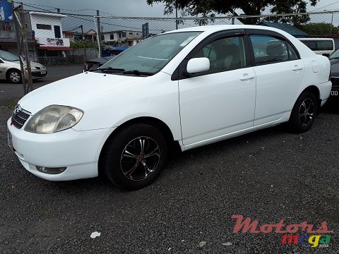 2002' Toyota Corolla NZE photo #1