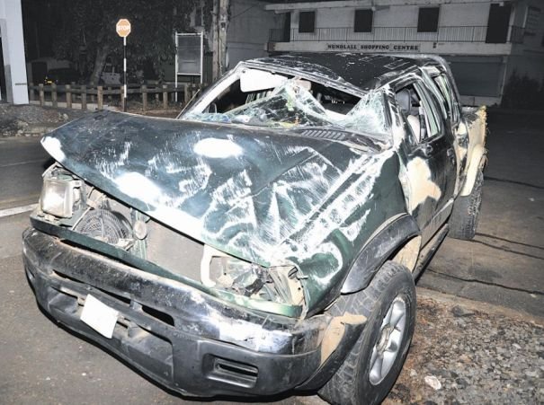La Voiture d’Ashit Gungah Impliquée Dans un Accident