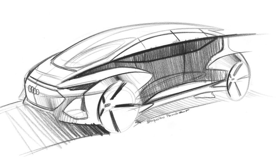 Audi AI:me Concept sketches an autonomous pod to debut in Shanghai