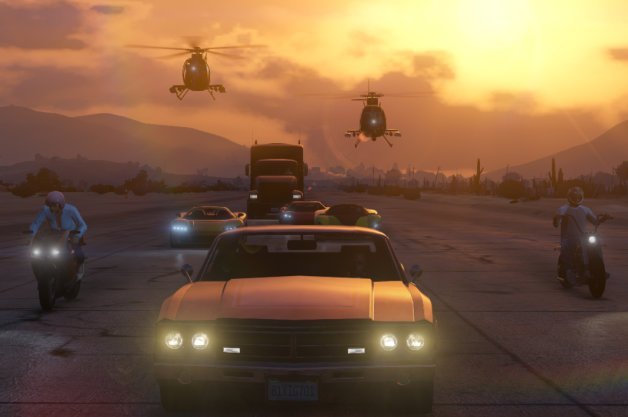 GTA Online Gameplay Vid Shows All Sorts of Vehicles