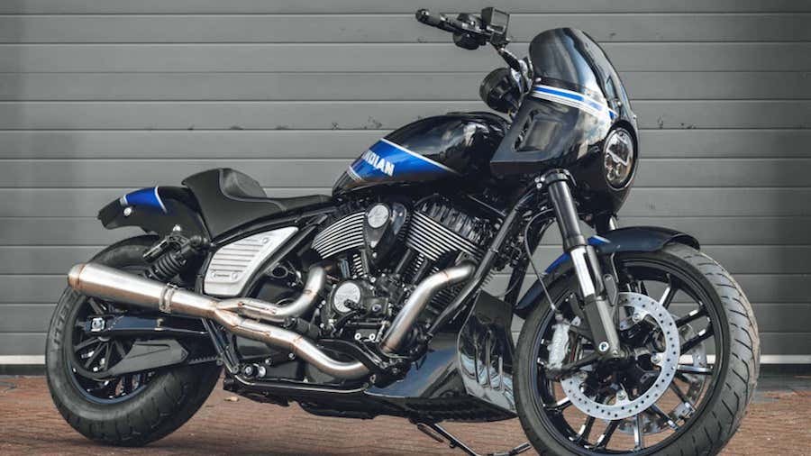 This Custom Indian Sport Chief By Krazy Horse Is All The Rage