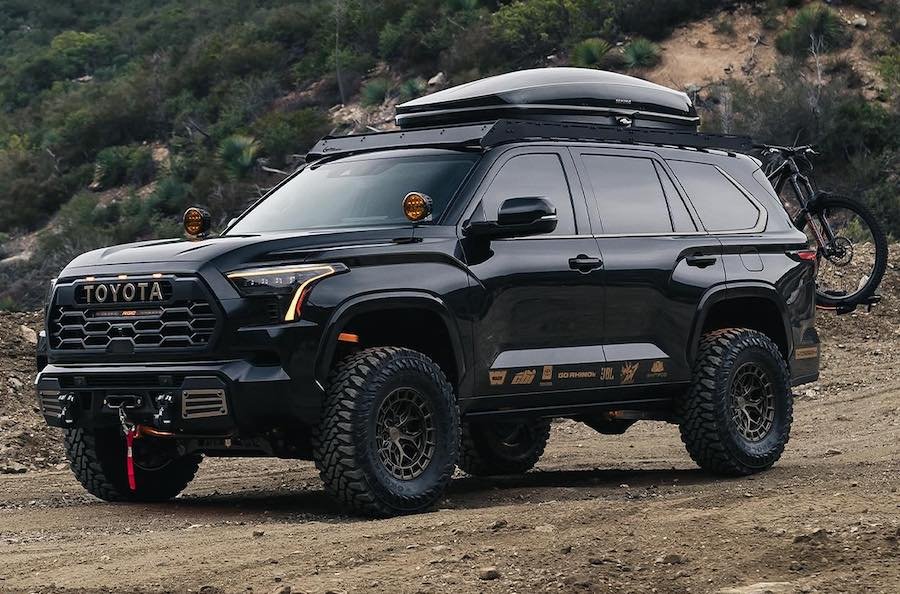 That's How You Properly Build a Completely Custom Toyota Sequoia Full-Size SUV
