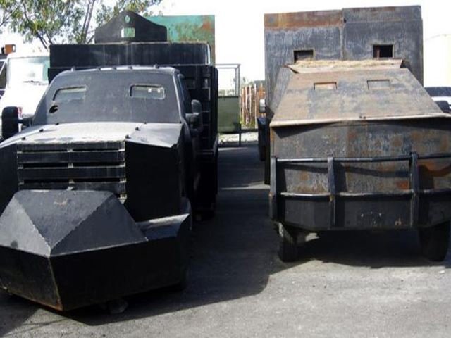These Homemade Tanks Are How Mexican Drug Lords Get Sh*t Done