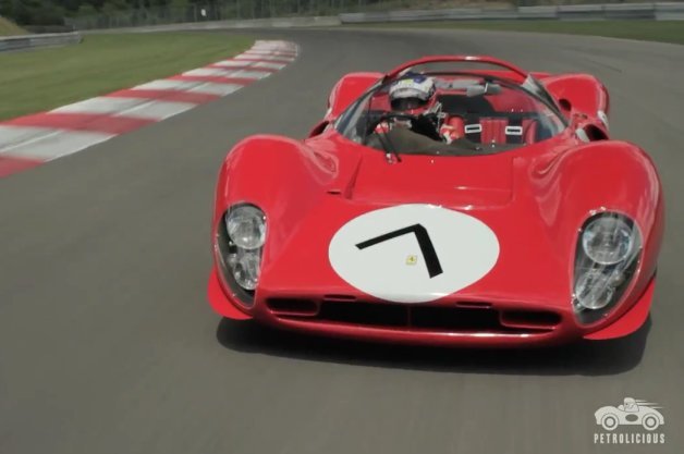 Ferrari 330 P4 is a Stunning Red Bolide