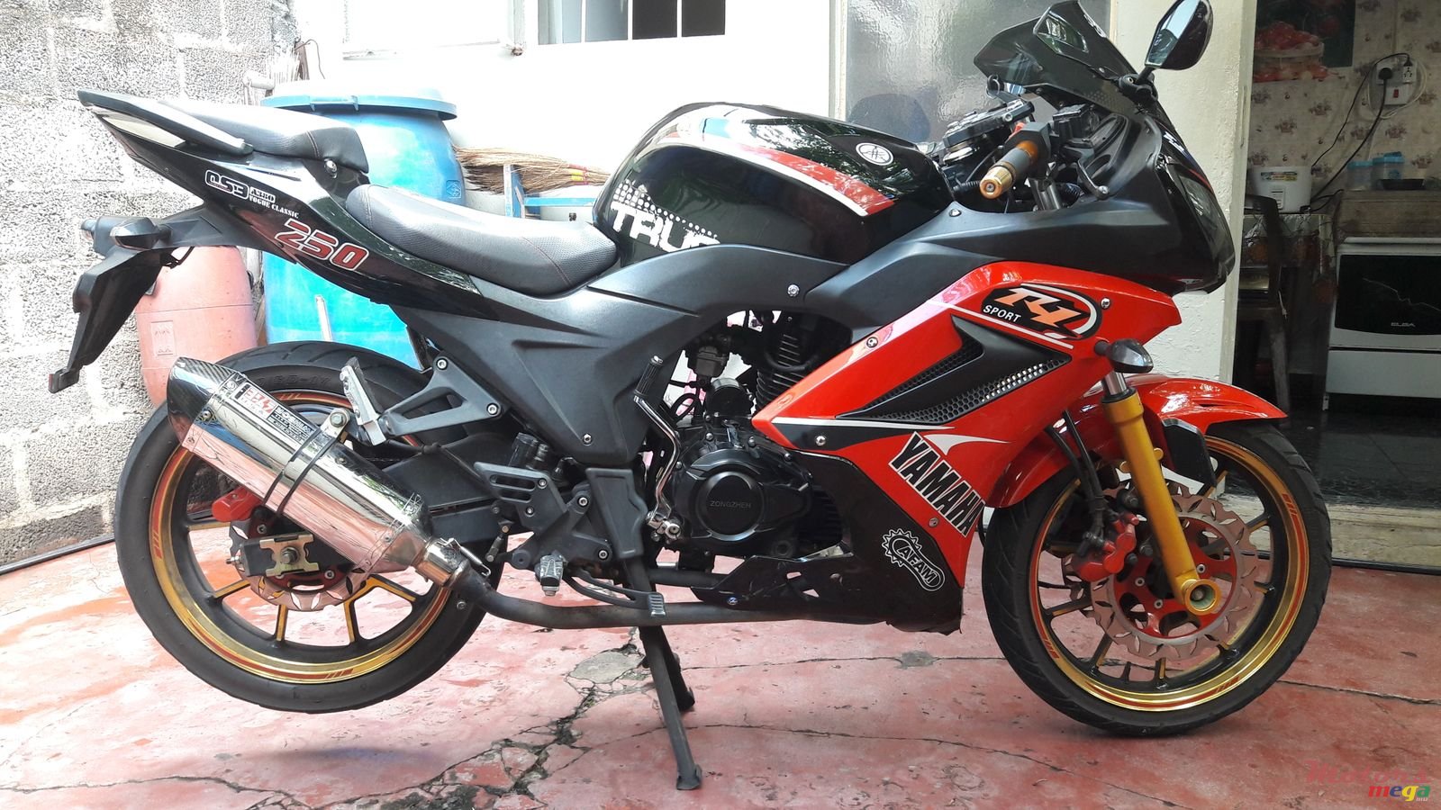 2015' Zongshen Yoshimura exhaust added photo #2