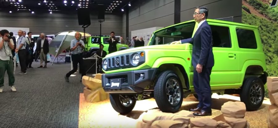 All 4 generations of the Suzuki Jimny on view at official event