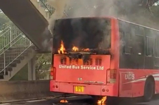Un autobus a pris feu cet après-midi à Cassis : les passagers, évacués