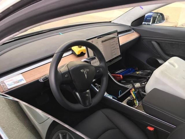 This Is What A $35,000 Tesla Model 3 Interior Looks Like