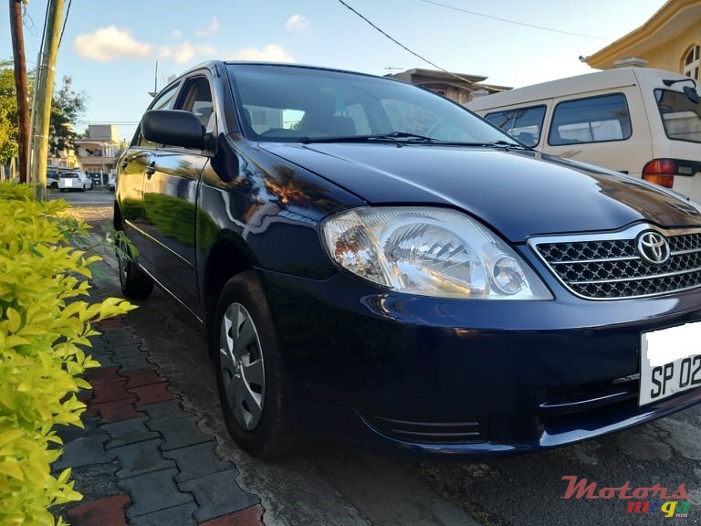 2002' Toyota Corolla NZE121 photo #1