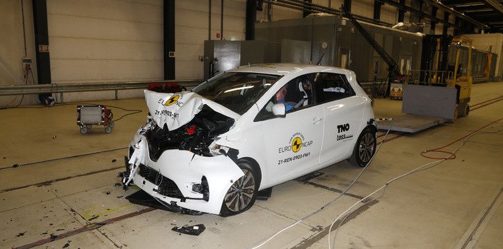 Crash-test Euro NCAP Renault Zoe