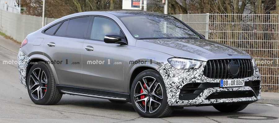 2021 Mercedes-AMG GLE 63 Coupe Spied Practically Naked