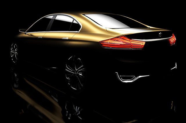 Mystery Sedan Concept from Suzuki Headed to 2013 Shanghai Motor Show