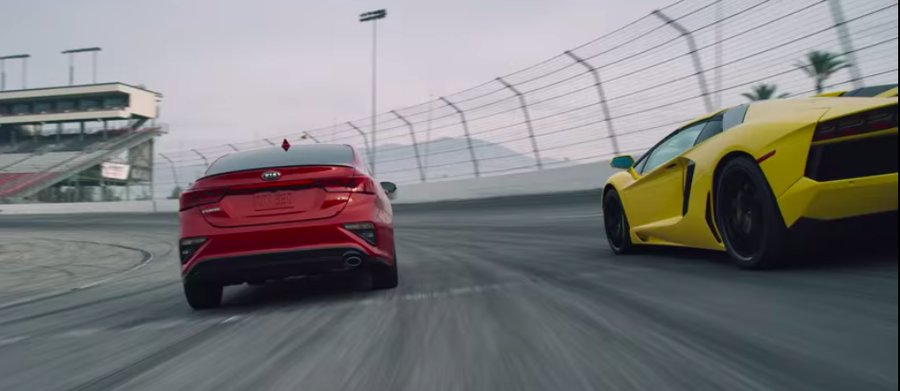 Kia Hilariously Compares 2019 Forte To Lamborghini Aventador
