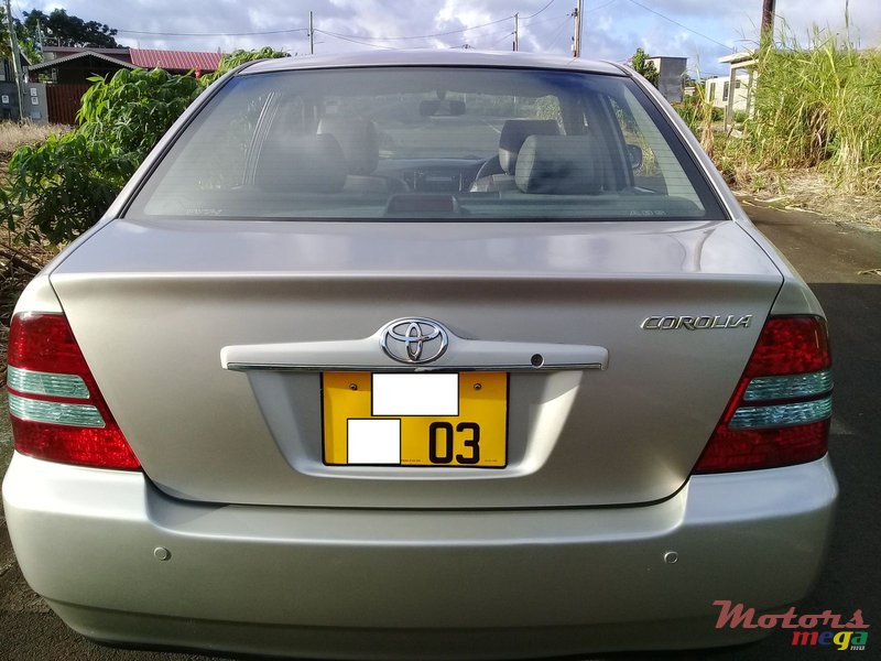 2003' Toyota Corolla NZE (Private) photo #2