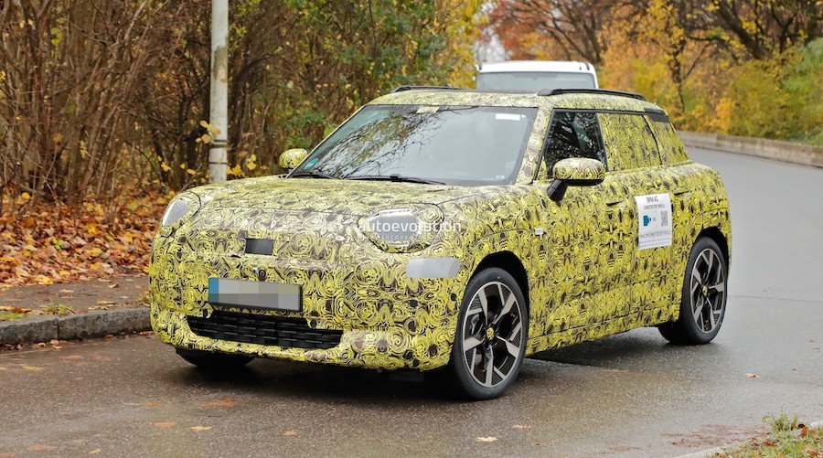 MINI's Funkiest Model Yet, the Aceman EV, Trades Trippy Camo for a Simpler One