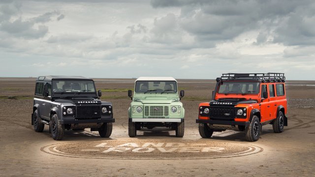 Land Rover Defender Celebration Series Draws a Line in the Sand