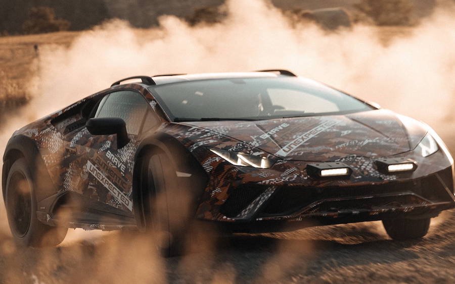 La Lamborghini Huracán Sterrato sera bel et bien produite