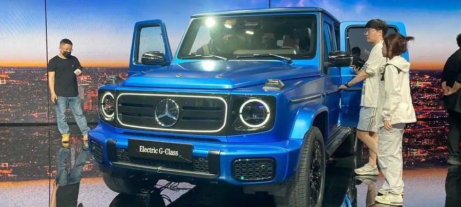 Electric Mercedes G-Class revealed as quad-motor luxury 4x4