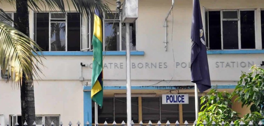 Quatre-Bornes police station, Mauritius