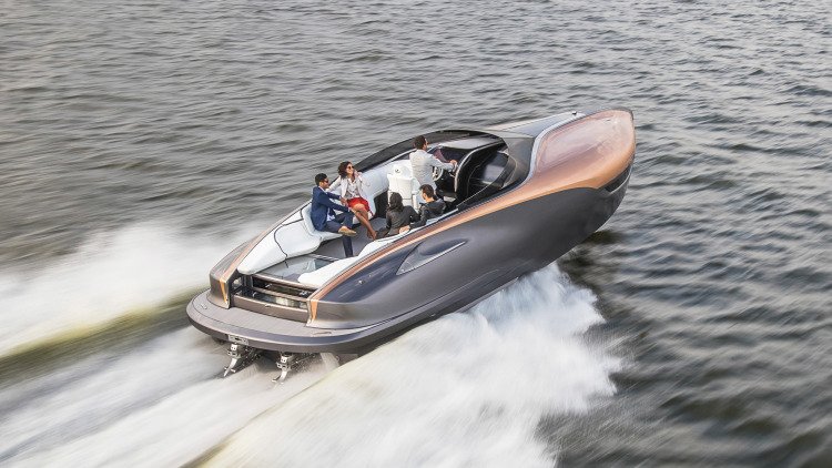 Lexus goes from land yachts to water yachts with this boat concept