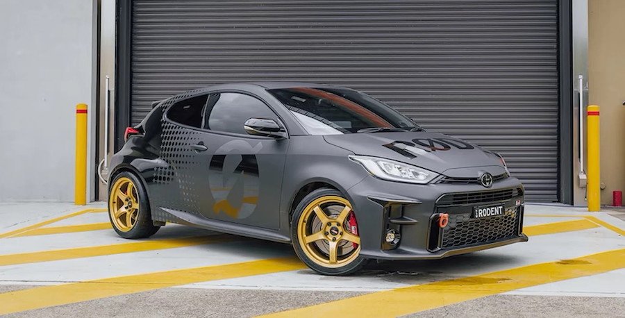 This Tuned Toyota GR Yaris Jets More Power Than a Stock Hellcat, Is Probably Faster Too