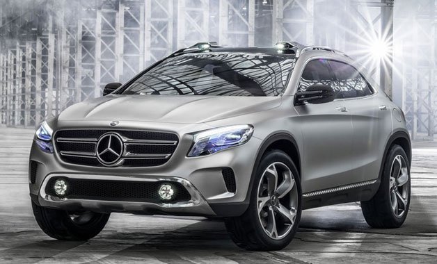 Mercedes-Benz GLA Concept Crossover Leaked Ahead of Shanghai Debut