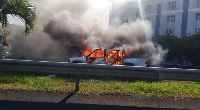 Deux voitures prennent feu en une journée