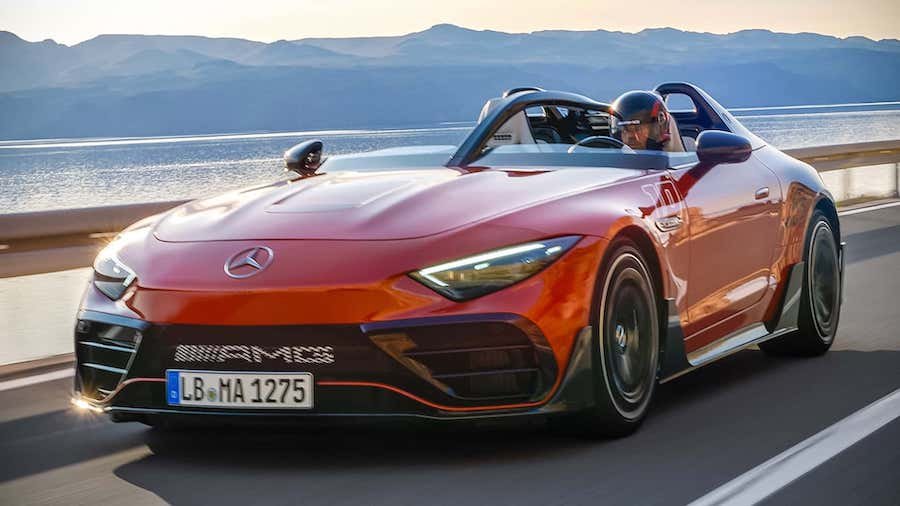 The Mercedes-AMG PureSpeed Puts an F1 Halo Into Production