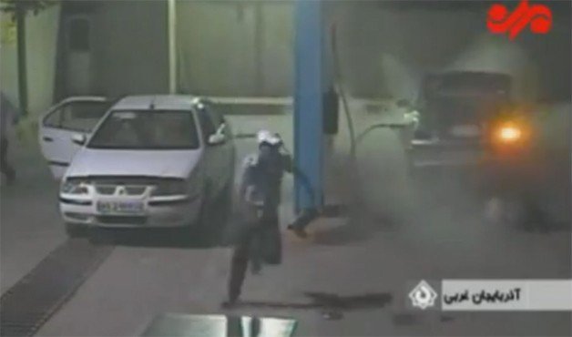 CNG Tank Explodes While Owner Fills Up