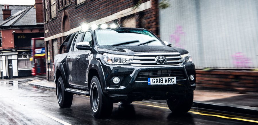Toyota Hilux Invincible 50 Is an over-the-hill hill-climbing boss