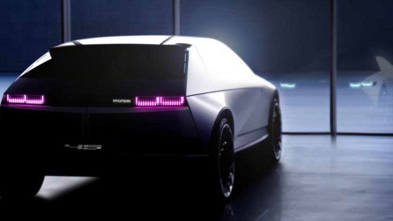Hyundai teases Frankfurt-bound 45 concept and electric racer again