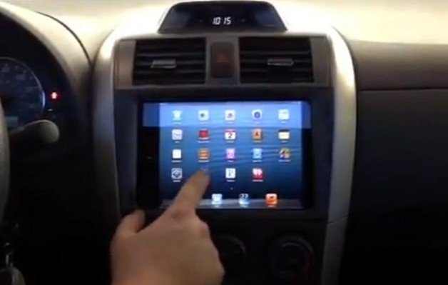 Check Out the First In-Car Install of Apple Ipad Mini