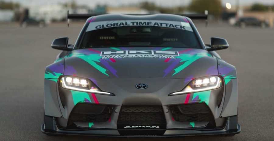 HKS Ultra-Widebody Toyota Supra Looks Snazzy And Is Street-Legal