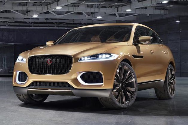 Jaguar C-X17 Resurfaces in China With Gold Finish, Five-Seat Cabin 