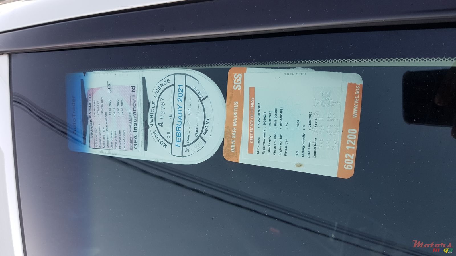 2012' Honda CR-V Automatic photo #6