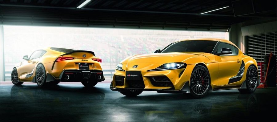 2020 Toyota Supra tries on the first batch of TRD upgrades