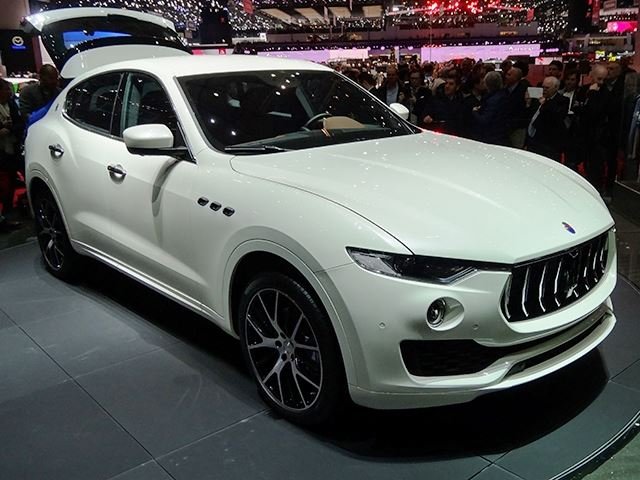 Maserati Takes The Fight To The Germans In Geneva With The Levante SUV