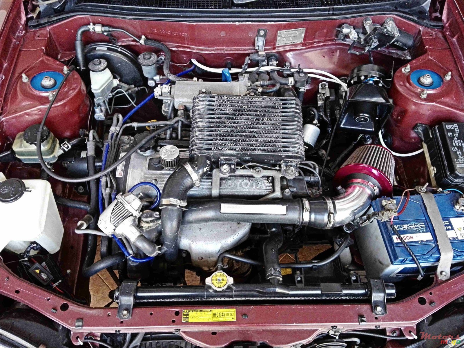 1998' Toyota Corolla 1330 c.c  4EFTE Turbo GT photo #4