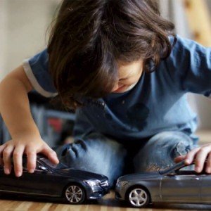 Mercedes Trolls Kids With Uncrashable Toy Cars