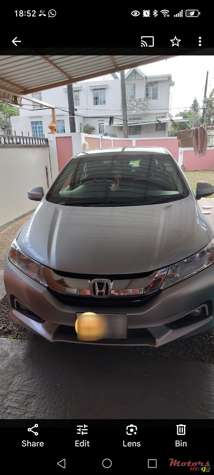 2016' Honda Ballade Grace photo #6