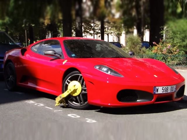 Who Would Abandon a Ferrari Like This?