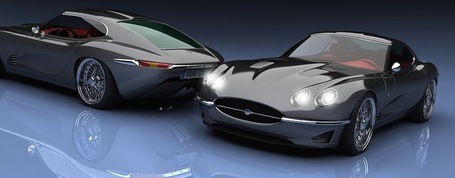 Reimagined Jaguar E-Type