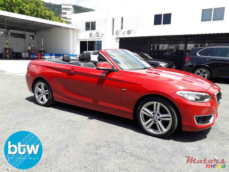 2016' BMW 2 Series 218i Cabrio photo #1