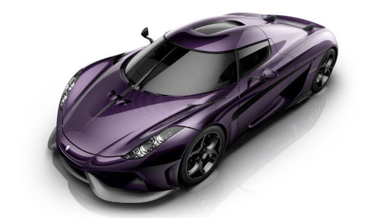 Koenigsegg Renders Purple Regera As A Tribute To Prince