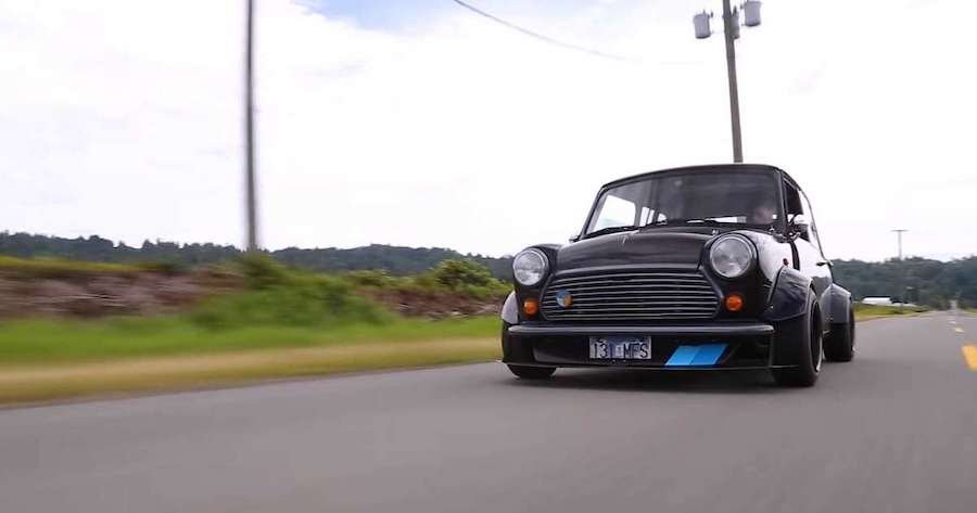 Mid-Engined Mini Screams To 13,000 RPM With Kawasaki Ninja Engine