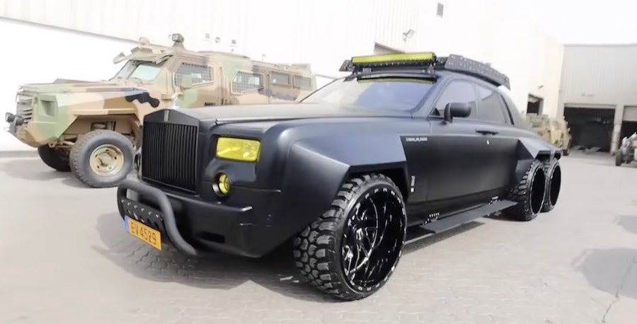 World's First 6x6 Rolls-Royce Is a Contraption That Should Have Never Existed