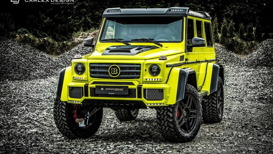 Brutal Brabus G500 4x4² Is Soft And Sumptuous On The Inside